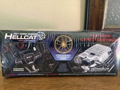 SKILL 2 MODEL KIT 2021 DODGE CHARGER HELLCAT REDEYE 1/25 SCALE BY AMT RARE HTF