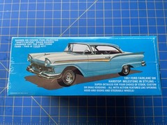 57 FORD FAIRLANE 500 DRAG FLASHBACK 3n1 1957 F/S Plastic Model Kit hedders20oo