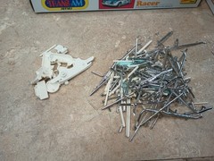 Vintage 60’s 70’s MODEL KIT Junkyard Graveyard Car Parts Boxes LOT Huge 750+