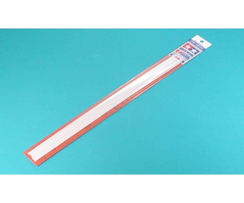 Tamiya Fun Crafts No.132 2mm Plastic Round Rod 10 Pieces