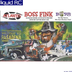 Atlantis Models H1271 1/25 Ed Roth Boss Fink Plastic Model Kit