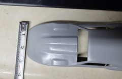 3d printed 1969 Dodge Challenger Daytona Pro Mod drag body model slot car