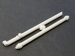 1967 Chevelle Pro Street DRIVESHAFT from AMT 1:25 Model Kit 67