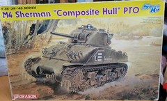 Dragon 1/35 #6740 M4 Sherman “Composite Hull” PTO W/Metal Gun Barrel Smart Kit