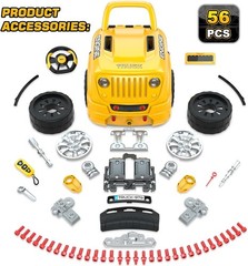 SpringFlower Toys Gifts for 3 4 5 6 7 8 Years Old Boys, Large Truck Engine,…