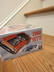 1960 Chevy Corvette MPC Model kit 1/25 Sealed Box New Retro Deluxe Edition