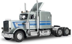 Peterbilt 359 Model Car Building Kit – 1:25 Scale with Twin Turbo Engine Detail