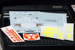 1995 – 1:24 Scale Waterslide Decals – #88 ERNIE IRVAN – TEXACO
