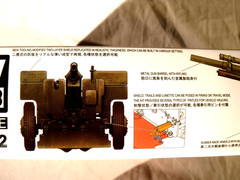 1/35 AFV Club US Army M2A1 105mm Howitzer & Carriage M2A2 Metal Barrel # 35182