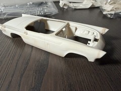 1/25 Vintage AMT ’57 Ford T-Bird.. Customizing Kit #T2257-200 Lightly Started