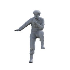 Yao’s Studio SSTR87902A 1/87 Military Model French Tank Soldiers
