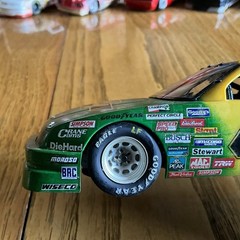 Built Model Car, 1990 Monogram Stock Car STARTED, INCOMPLETE, MODIFIED For Parts