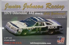 SALVINOS #11 BUSCH BEER CALE YARBROUGH 1979 OLDSMOBILE MODEL KIT 1/25