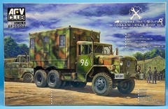 AFV CLUB 1/35 AF35304 M109A3 2.5-Ton 6×6 Shop Van Brand New Complete Kit