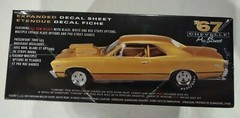 AMT 1967 Chevy Chevelle Pro Street 1/25 Model Kit AMT876/12 NEW NIB SEALED