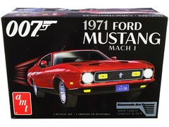 AMT AMT1187M Skill 2 Model Kit 1971 Ford Mustang Mach 1 (1971) Movie 1/25 Scale
