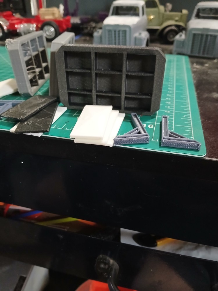 1/25 semi truck model parts
