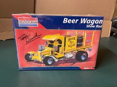 Vintage 1995 Monogram issue 1/24 Tom Daniel Beer Wagon Show Rod Factory Sealed