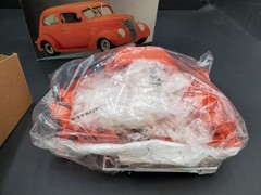 Monogram Fat Fendered 37 Ford Street Rod 1987 Partially Built Kit #2757