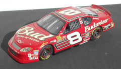 BUILT #8 BUDWEISER 2003 MONTE CARLO D. EARNHARDT JR NASCAR STOCK CAR MODEL 1/24