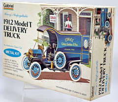 Vintage 1977 Gabriel 1912 Model T Delivery Truck Metal Kit Sealed Contents!