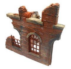 Dioramas Plus 1/35 Ruins Building Great Detail, Easy Build, Best Instructions!