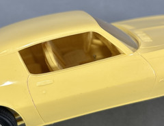 1974 Pontiac Firebird Formula 400 Yellow Dealer Promo Model Car