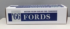 1966 Ford Fairlane Falcon Mustang etc Dealer Promo Model REPLICA BOX ONLY NO CAR
