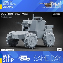 ScaleX VG-16001 1/16 UGV “Liut” v2.0, MAG for Scale X