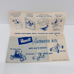 Vintage Revell H-59 Early 50’s Hot Rod Model Kit 3/4″ Scale Unbuilt Original Box