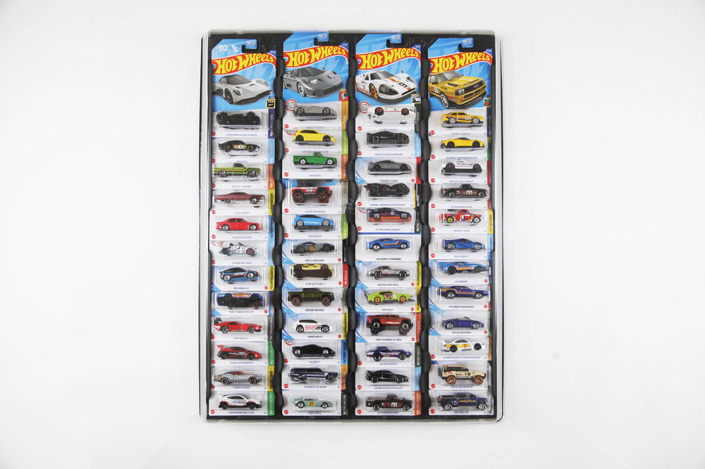 Mascar Pro 48-50 Car Die-Cast Car Display Case for unopened Hot wheels and Match