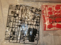 Entex 1:16 MG TC Model Kit Pre-colored Rubber Tires Fine-spoke Wheels