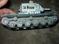 Built 3A Poanny Tank 6-3/4 inches long Well Built & Painted Excellent Cond Nice