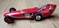 Vintage 1960s AMT 1/25 Streamliner from Fiat Double Dragster Kit – Assembled