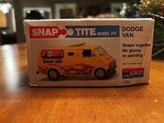 1975 Monogram Snap-Tite Snaptight Dodge Van “Vanana Split” with Advertisement