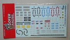RACE CAR ACCESSORIES 1:24 1:25 GOFER RACING DECALS CAR MODEL ACCESSORY 11039