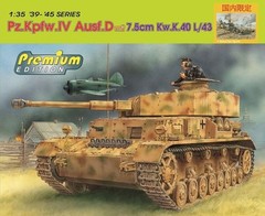 DRAGON 6330 1/35 Pz.Kpfw.IV Ausf.D mit 7.5cm Kw.K.40 L/43
