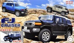 1/24 Fujimi #6614 Toyota FJ Cruiser 2-Door SUV Snap Kit Molded In Black