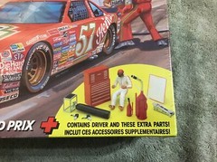 1990 Monogram HUT STRICKLIN #57 Heinz Grand Prix Model Kit W/ Accessories