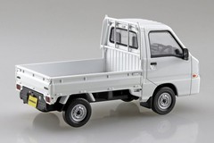 Aoshima 1/32 Model Car Snap Kit 05-FW Subaru Sambar Truck Frost White Limited