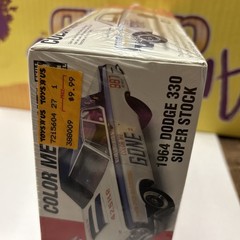 NEW! Sealed! Lindberg Color Me Gone 1964 Dodge 330 Super Stock Model Car Kit