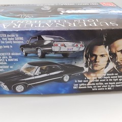 AMT 1967 Chevy Impala Supernatural Model Car Kit Black New Opened Box Package