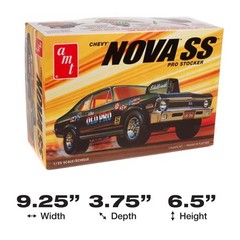 1972 Chevy Nova SS Old Pro 1:25 Scale Model Kit