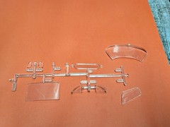 Vintage Aurora Ford GT Flying Tiger Plastic Model Race Car Kit 1:25