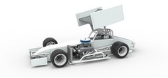 1:25 Scale Front Engine Sprint Car Resin Model Kit