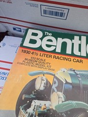 Vintage MPC 1930 Bentley 4 1/2 Litre Supercharged Model Kit,FOR PARTS OR REPAIR