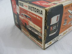 1965 AMT 1/25 Trophy Series 1956 Ford Victoria 3 in 1 Model Car Kit #2156 Read!