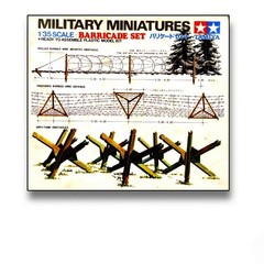 TAMIYA 35027 1/35 MILITARY MINIATURES: BARRICADE SET KIT