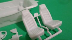 ’71 Hemi Cuda Plymouth 1/24 Model Car Part Kit Bucket Seat Interior Tub Dash