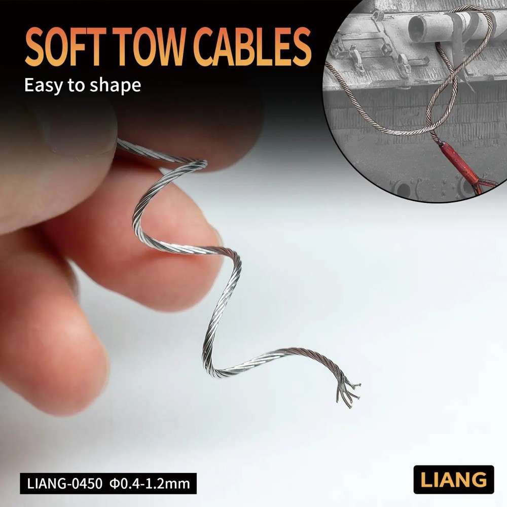 Liang Soft Tow Cable 1.0mm Diameter x 1m LIANG-0450g